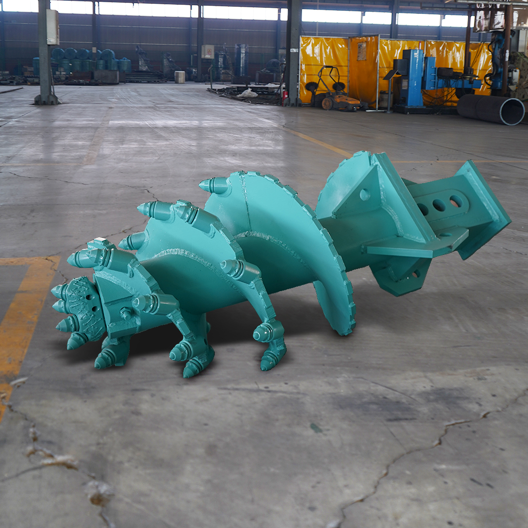 Rock conical Auger for pile foundation